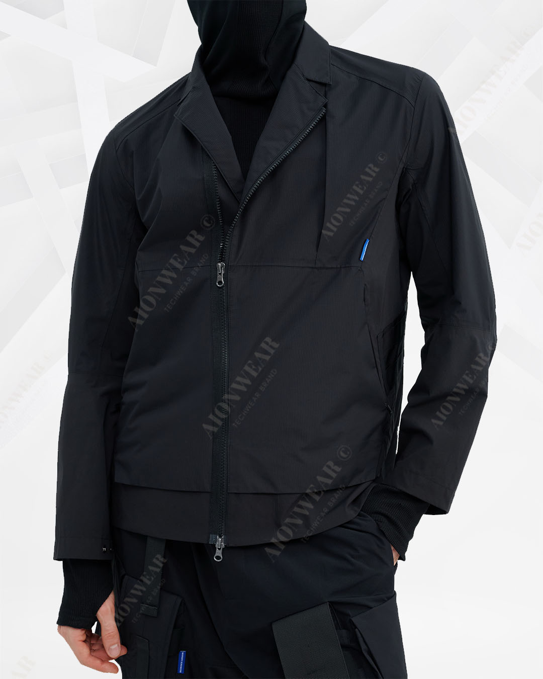 Adaptable Tactical Harrington Jacket with Sling Conversion