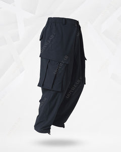 Tactical Black Cargo Pants for Outdoor Enthusiasts