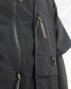 Black nylon jacket