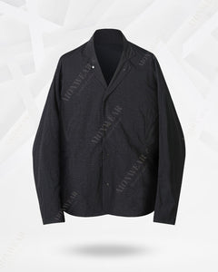 Modern Textured Shirt Jacket