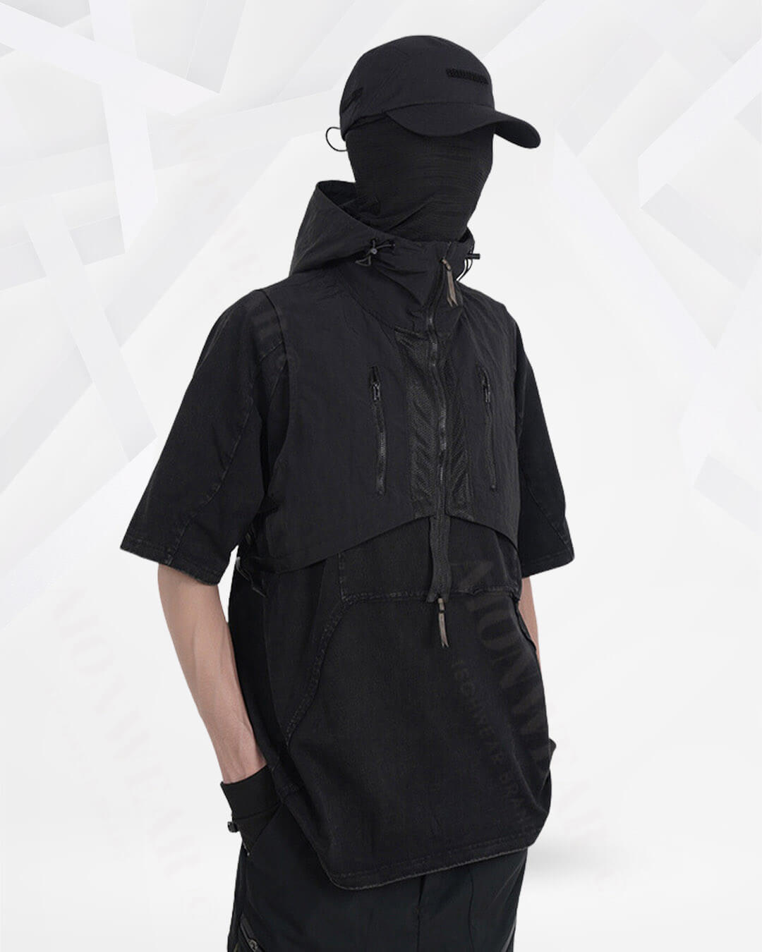 Ninja hooded vest