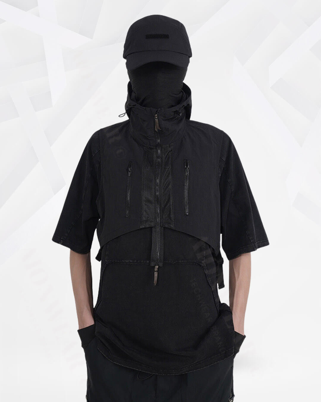 Ninja hooded vest