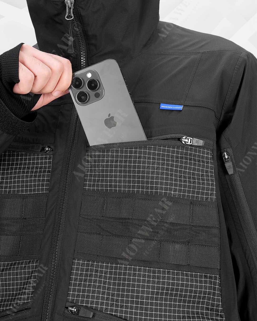 All-Weather Explorer's Hooded Jacket – Stay Dry & Agile