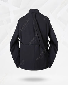 Streamlined Urban Cardigan Jacket 