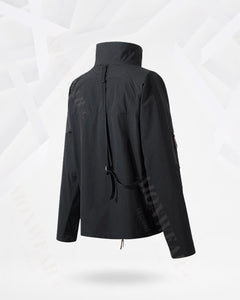 Men's Zip-Up High Neck Utility Jacket