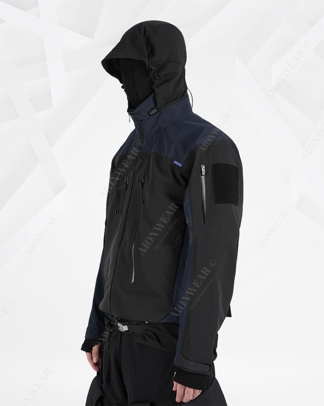 All-Climate Hooded Hardshell Jacket | Aionwear