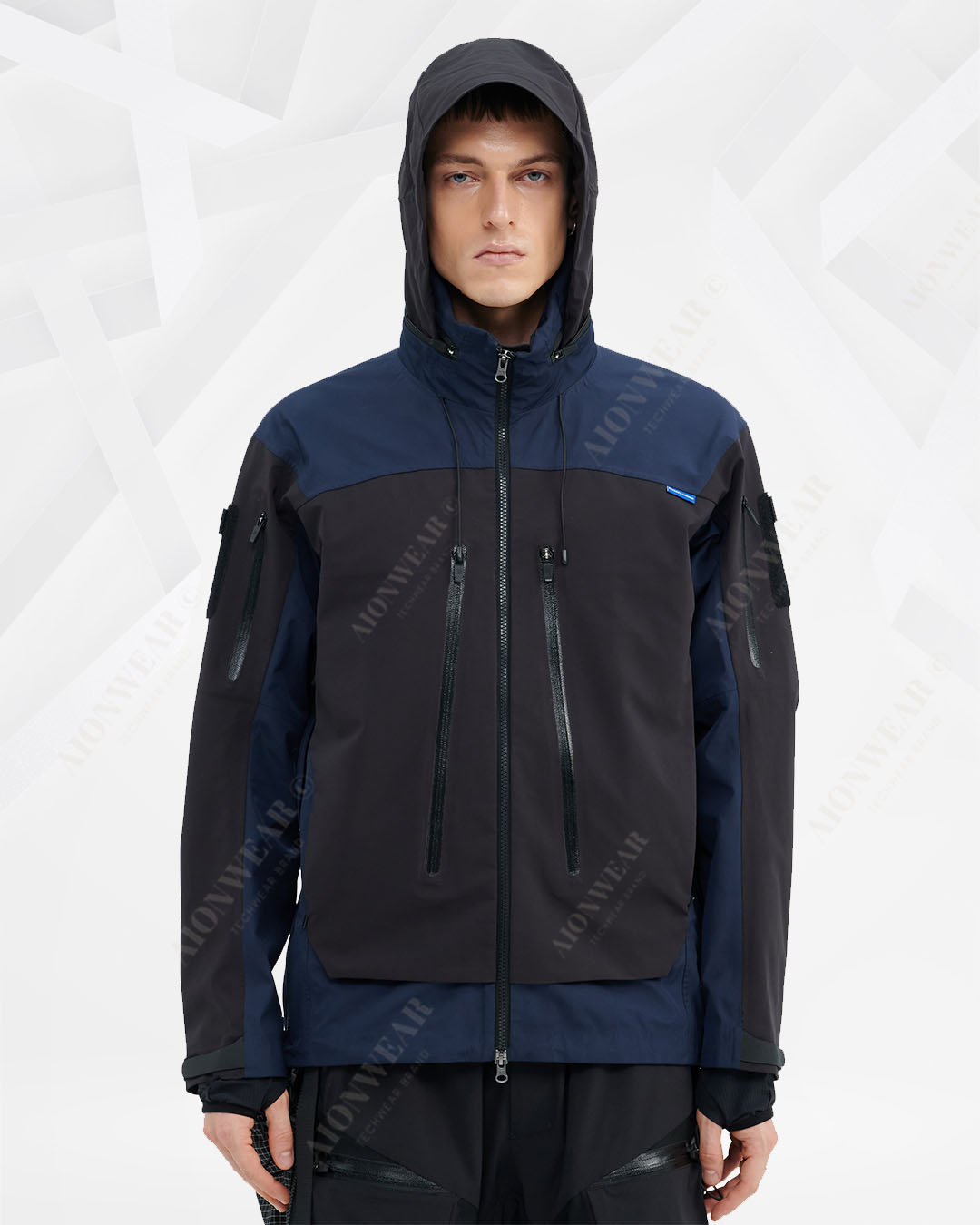 All-Climate Hooded Hardshell Jacket | Aionwear