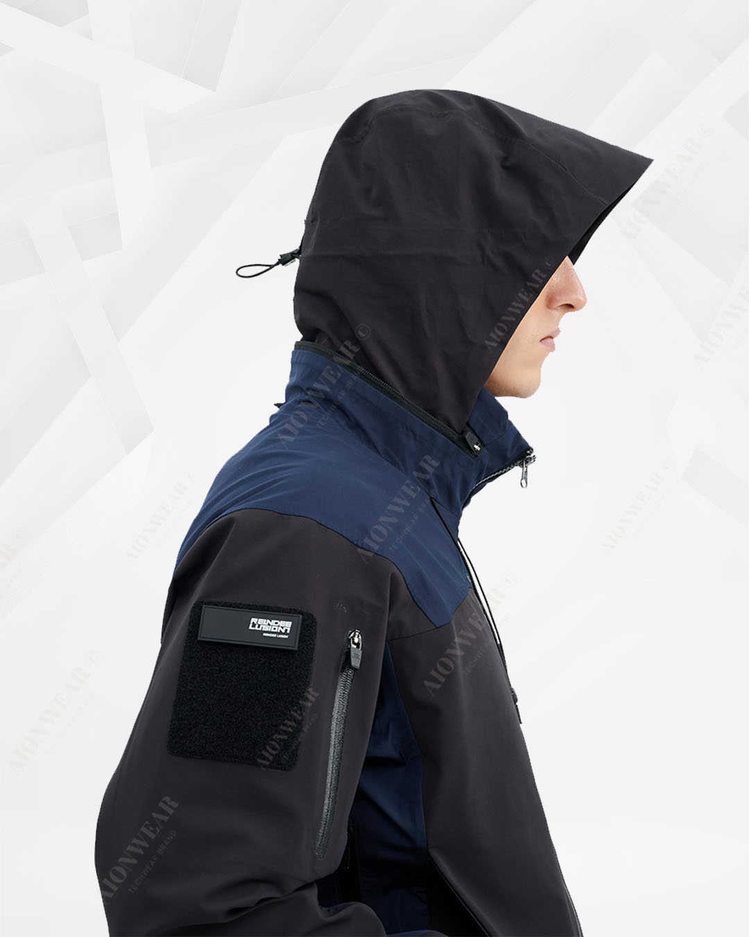 All-Climate Hooded Hardshell Jacket | Aionwear